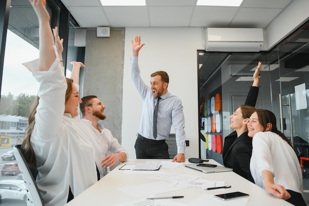 Business Team Finanzen Börse beschäftigt Konzept