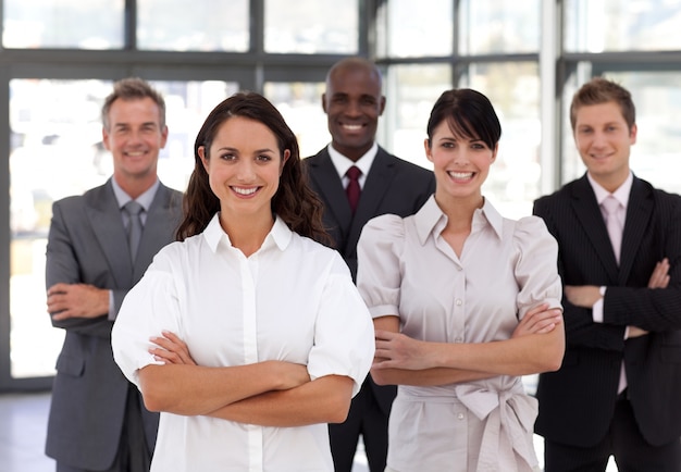 Business-Team in einem Büro