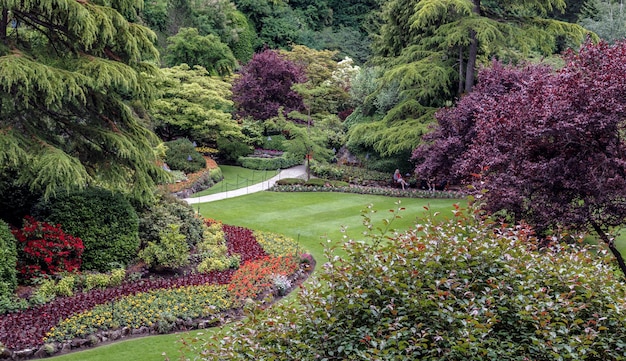 Butchart Gardens Victoria British Columbia Kanada