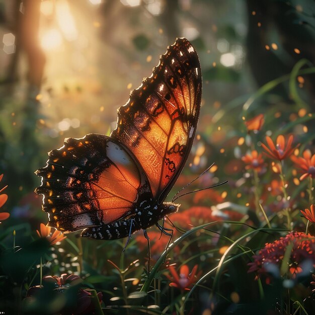 Foto butterfly art max rive e ryan dyar colaboração