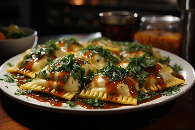 Butternut Squash Ravioli Romance (em inglês)