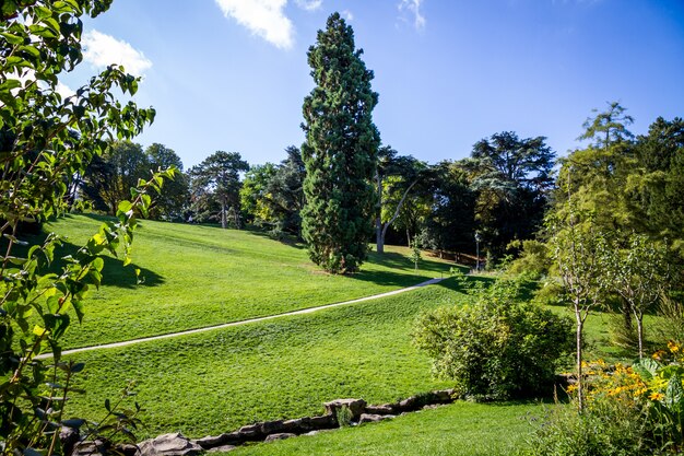 Buttes-Chaumont Park, Paris