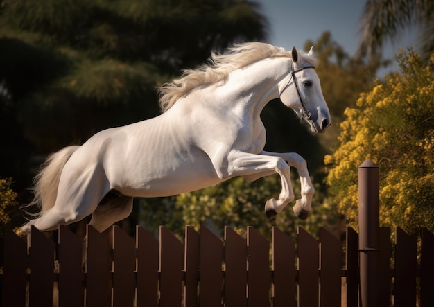 El caballo árabe o árabe es una raza de caballo que se originó en la Península Arábiga