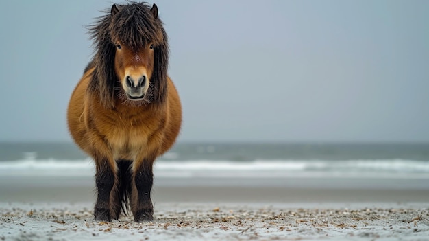 Foto caballo salvaje