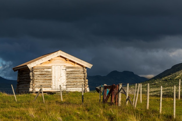 Cabañas en las montañas de Noruega