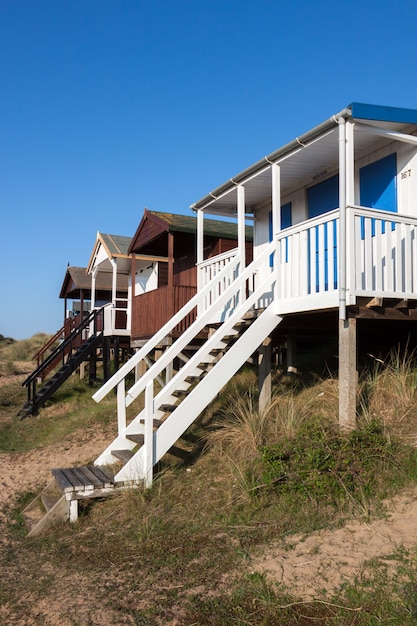 Foto cabañas de playa en hunstanton norfolk