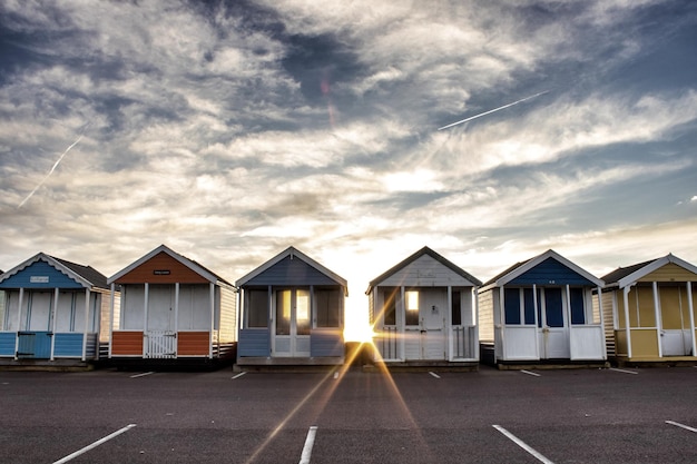 Foto las cabañas de la playa de southwold