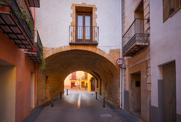 Cabanes Dorf von Castellon in Spanien