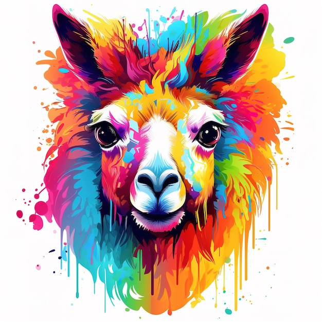 Foto cabeça de lama em fundo limpo png para sublimação impressão t-shirt design clipart dtf dtg impressão animais selvagens ilustração generativa ai