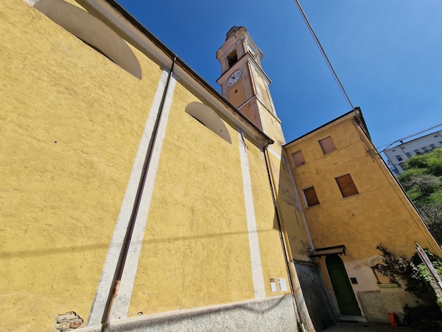 Cabella Ligure antigua iglesia piamonte