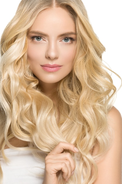 Vetores de Textura De Cabelo Liso Loiro Wavy Glossy Cabelo Loiro