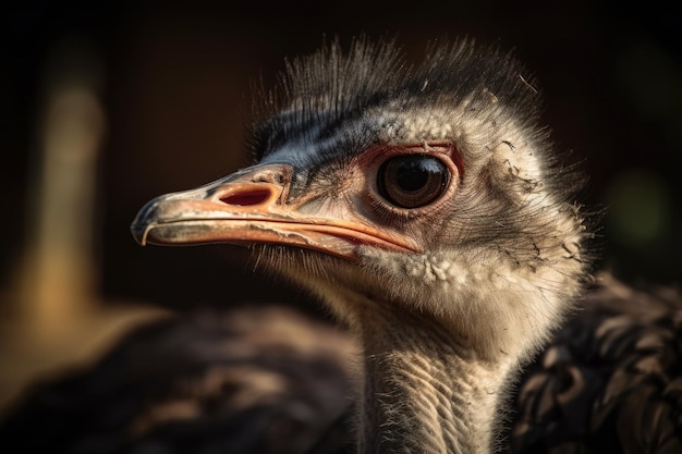 La cabeza de avestruz USA Wildlife