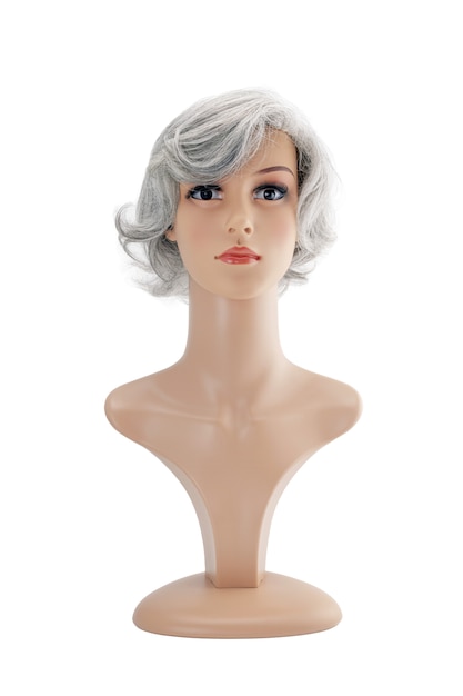 Cabeza de mujer maniquí