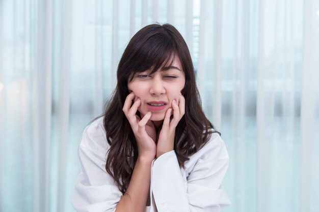 cabeza salud uno ojos negocios primer plano