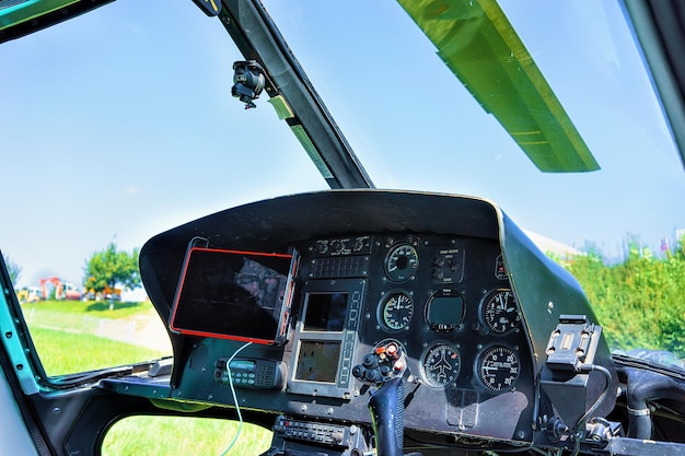 Cabina de helicóptero en Lavaux, distrito de Lavaux-Oron, Suiza