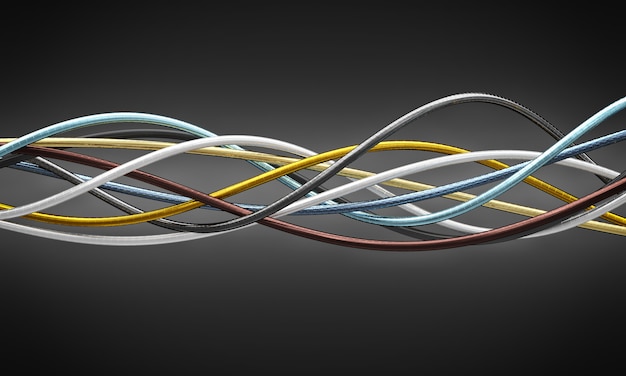 Cables de colores