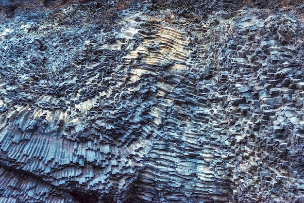 Cabo dyrholaey islândia de reynisfyal das montanhas da textura. mundo da beleza