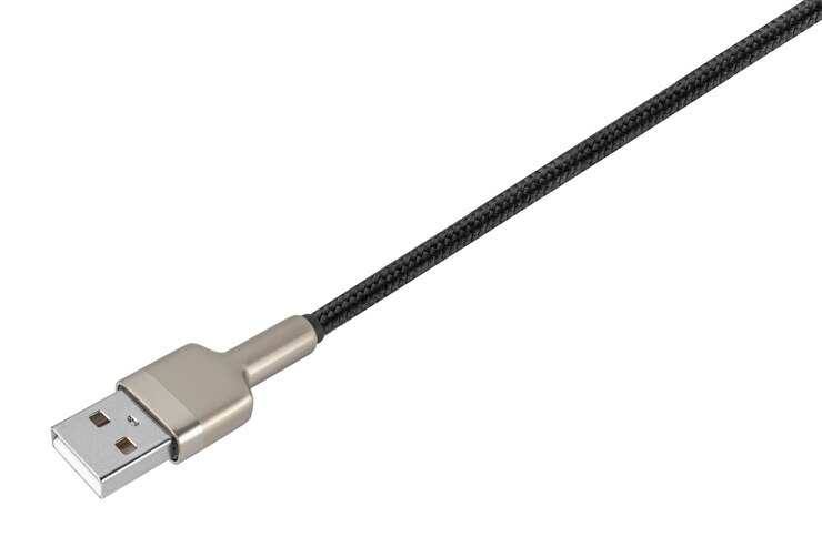 Foto cabo e conector usb