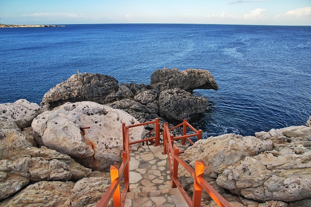 Cabo Greco en la isla de Chipre