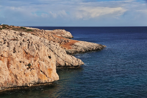 Cabo Greco en la isla de Chipre