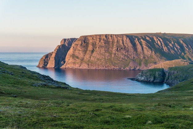 Cabo Norte es un cabo en la costa norte de la isla de Mageroya en el norte de Noruega.