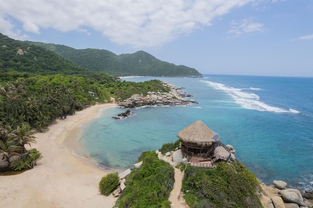 Cabo San Juan no Parque Nacional Tayrona