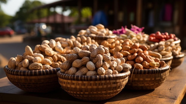 Cacahuetes en Tailandia