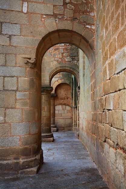 Caceres-Kirche von Santiago in Spanien