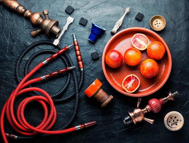 Cachimbo de água com sabor a toranja