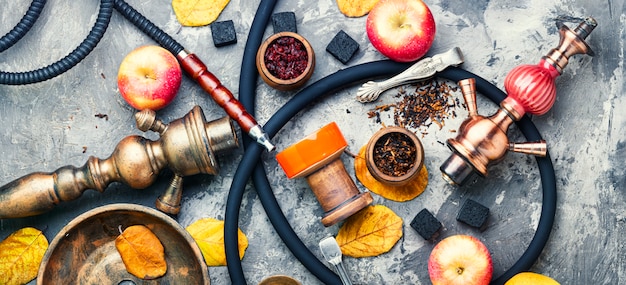 Foto cachimbo de água turco