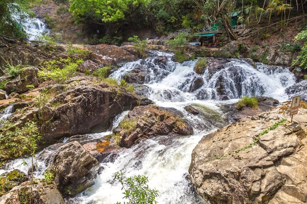 Cachoeira Datanla em Dalat, Vietnã