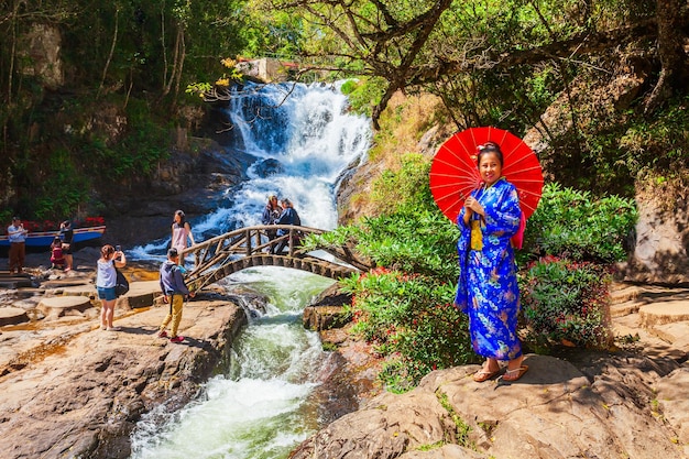 Cachoeira de Datanla perto da cidade de Dalat