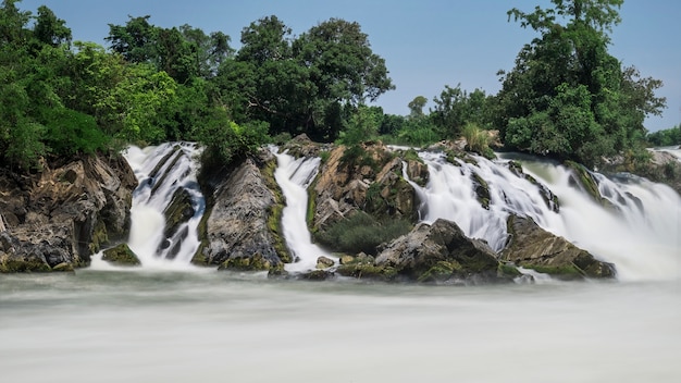 Cachoeira de Khone Phapheng, Laos do sul.