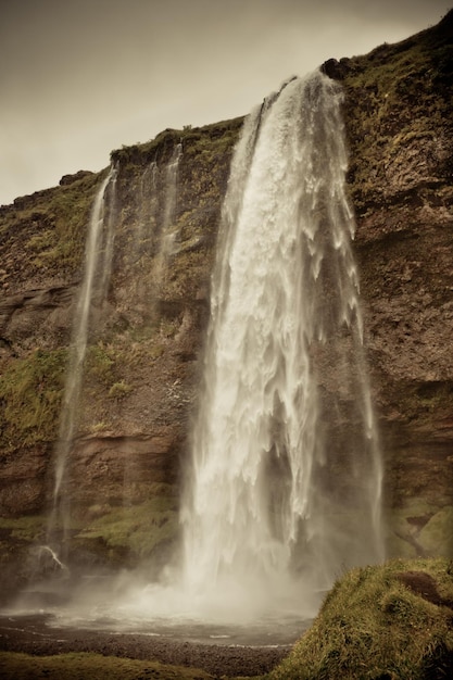 Cachoeira de seljalandsfoss islândia