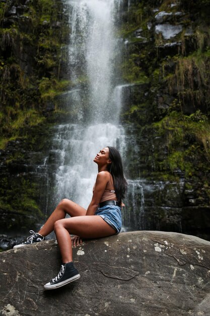 Foto cachoeira de shairas