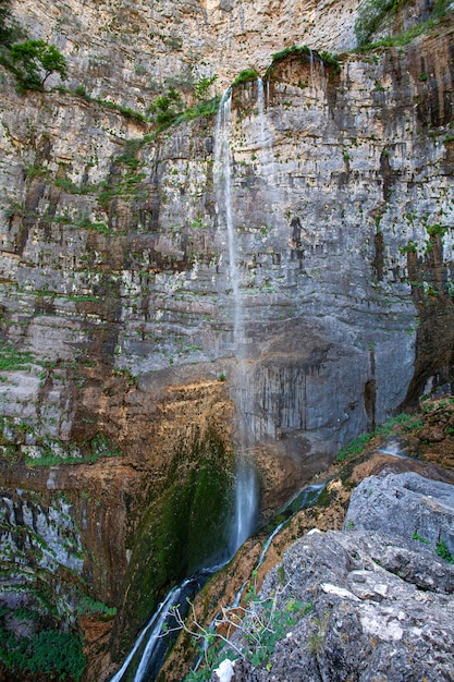 Cachoeira do rio em Albacete