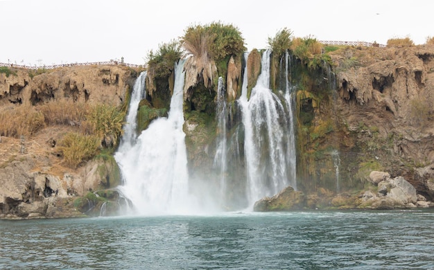 Cachoeira duden em antalya, turquia