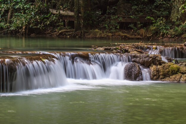 Cachoeira na floresta tropical