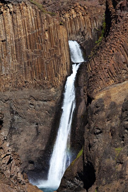 cachoeira na Islândia