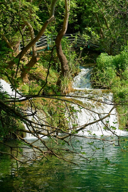 Cachoeira na natureza