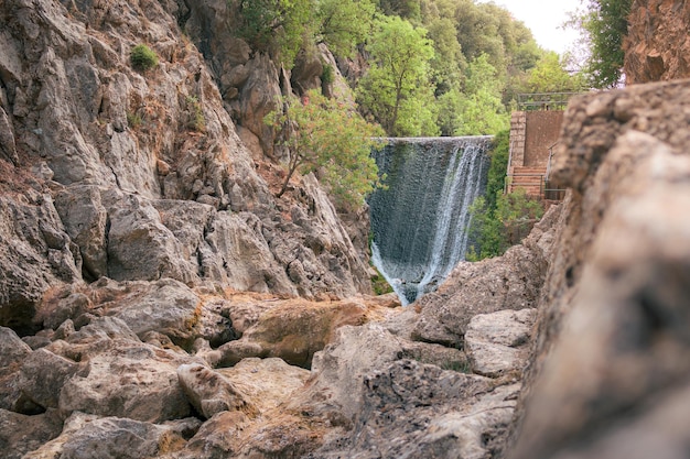 Cachoeira na Serra de Cazorla perto de Linarejos Espanha