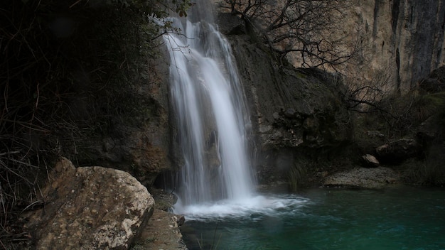 Cachoeira nas montanhas