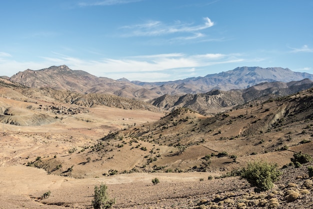 Cachoeiras, atração turística. Ouzud Marrocos