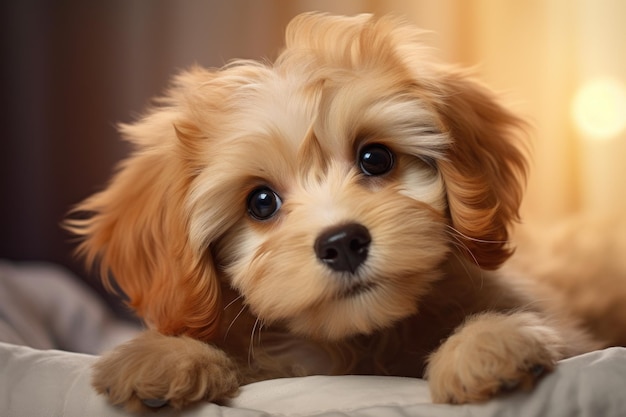 Cachorrinho fofo Família canina de cachorro Gerar Ai