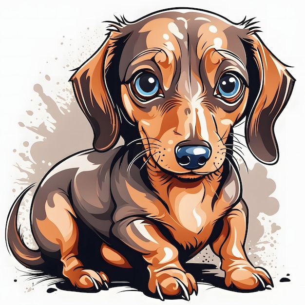 Foto cachorro de dachshund