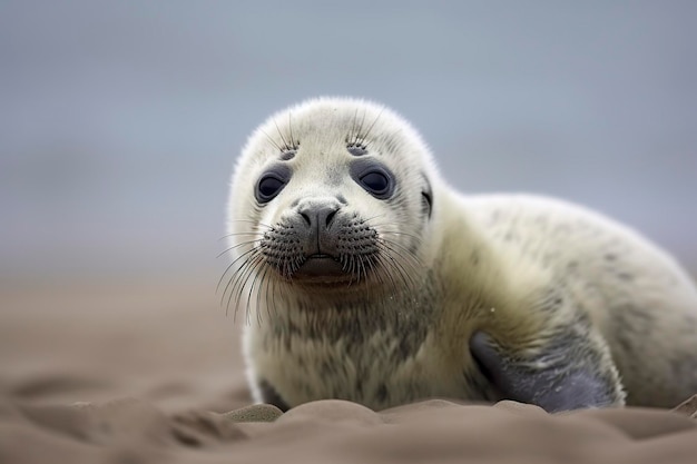 Cachorro de foca común