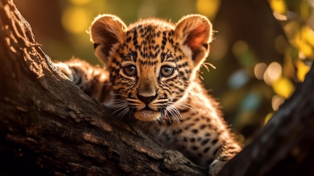 cachorro pantera leopardo