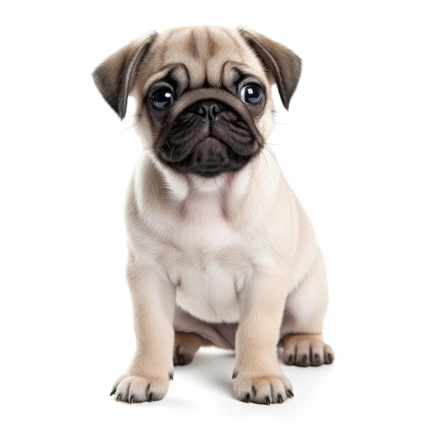 Cachorro pug encantador