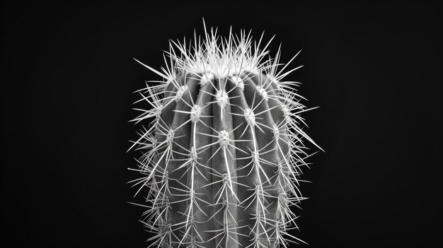 Cactus em preto Inteligência Artificial Generativa