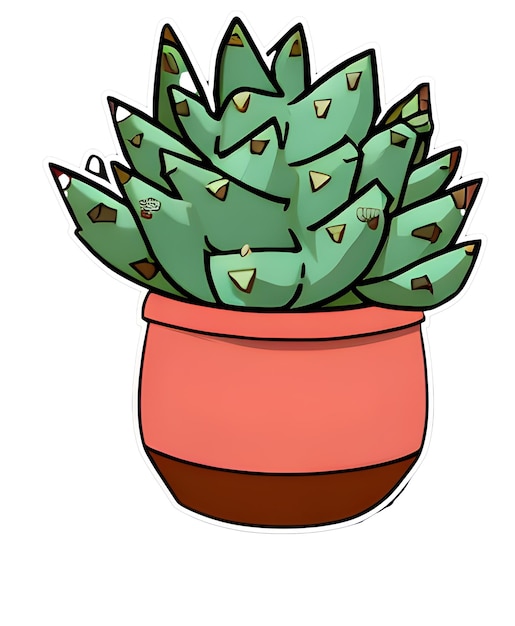 Cactus em vaso